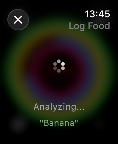 AI analyzing Banana